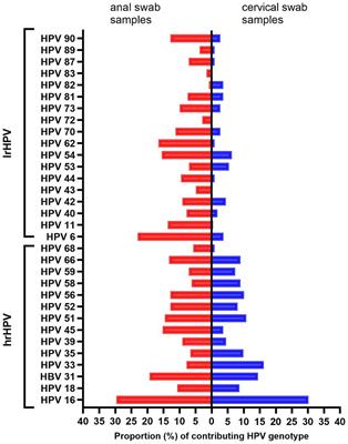 Disproportionate preponderance of HPV genotypes associated with anogenital warts among HIV-positive MSM